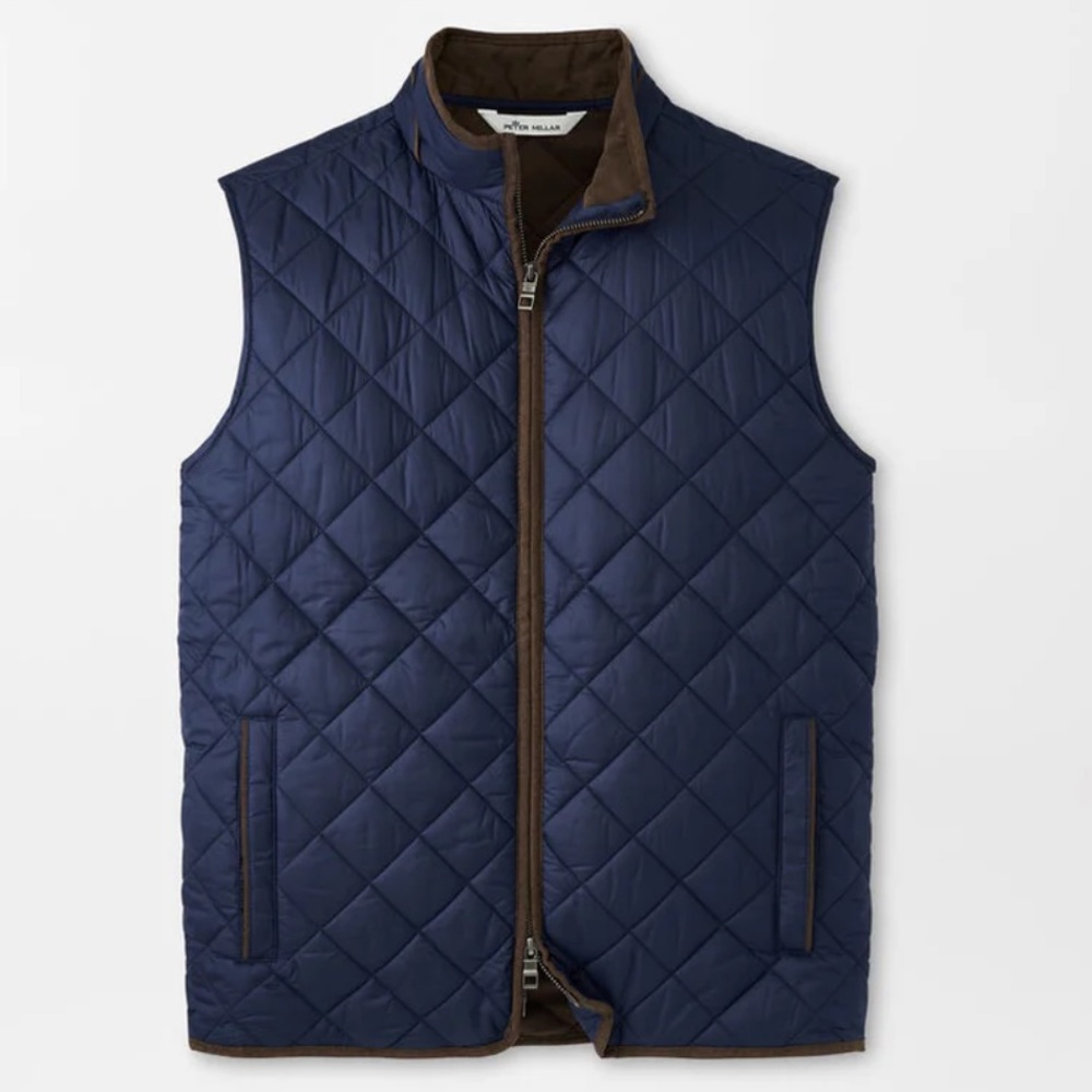 PETER MILLAR ESSEX QUILTED TRAVEL VEST
ME0Z13 Navy Men’s XXL